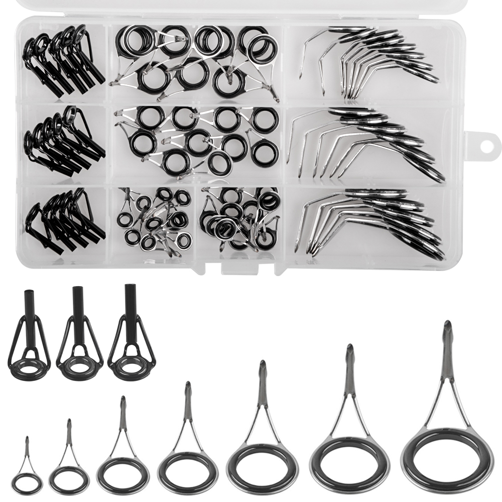 Fishing Rod Guide Replacement - Guide per canne da pesca Kit