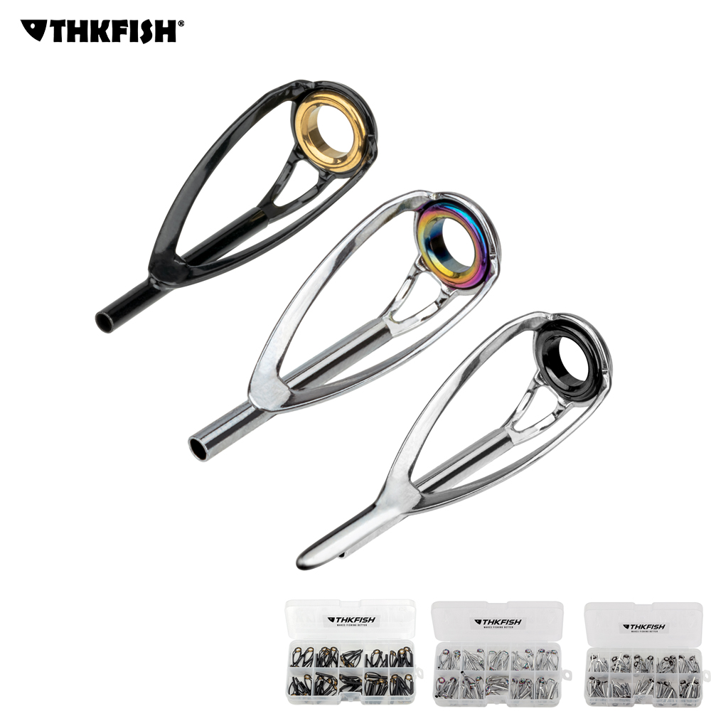 Fishing Rod Guide Replacement - THKFISH 50 pz Canna Da Pesca