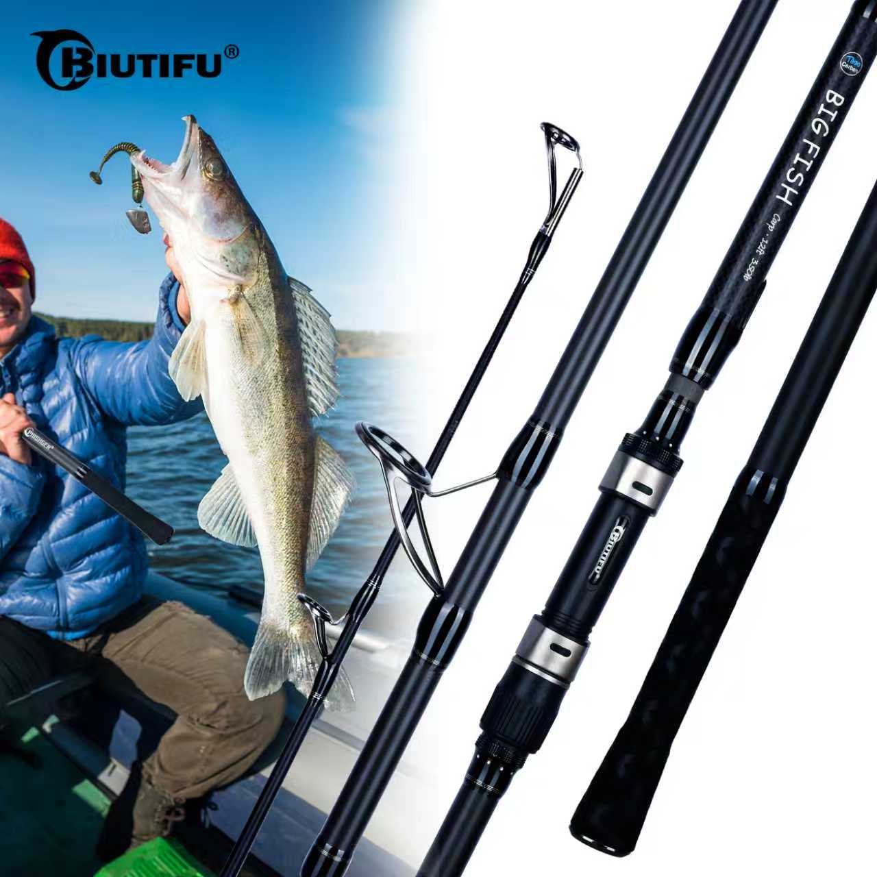Fishing Rod Surf - BIUTIFU BIGFISH Canne da Pesca Surfcasting