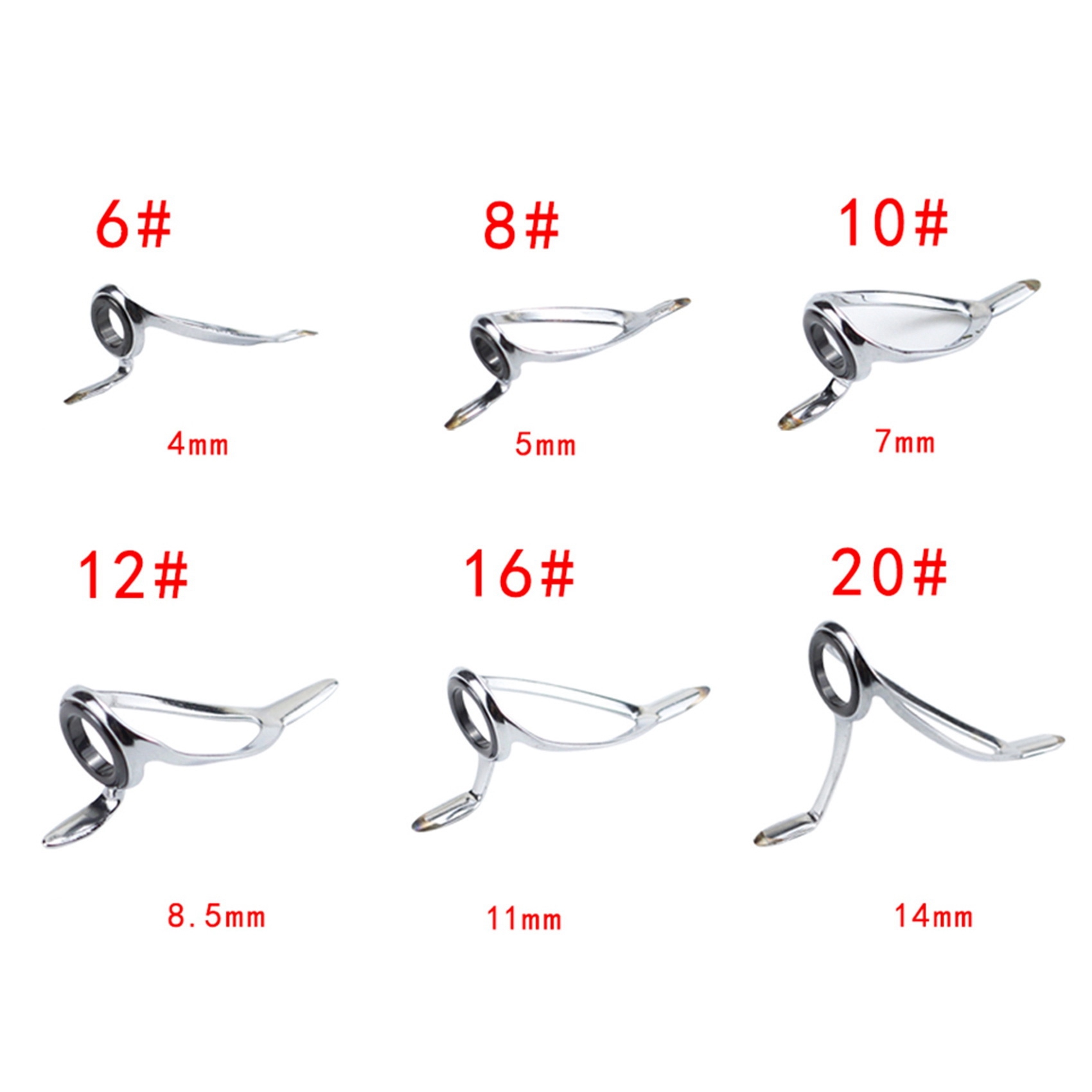 Kit di riparazione per canna d - Fishing Rod Guide Replacement recensione e prezzo