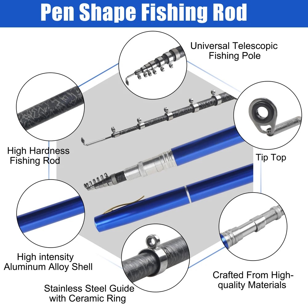 Canna da pesca con penna tasca - Fishing Rod Ice recensione e prezzo